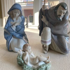 Authentic Lladro Nativity